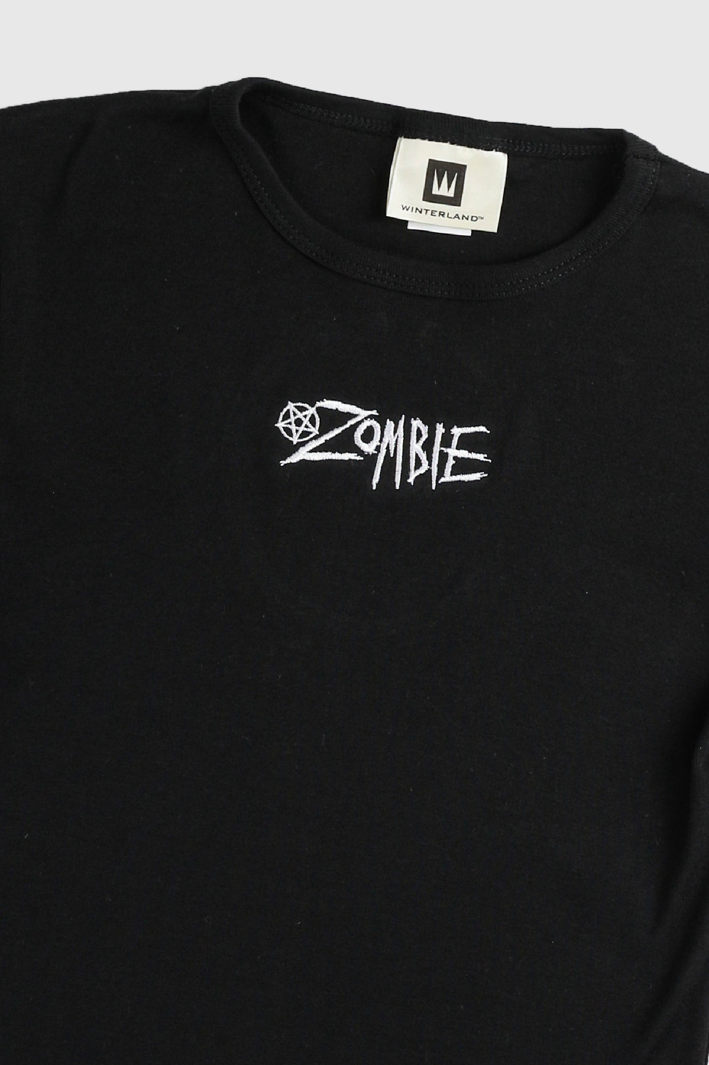 Deadstock "Zombie" Baby Tee - Women's M