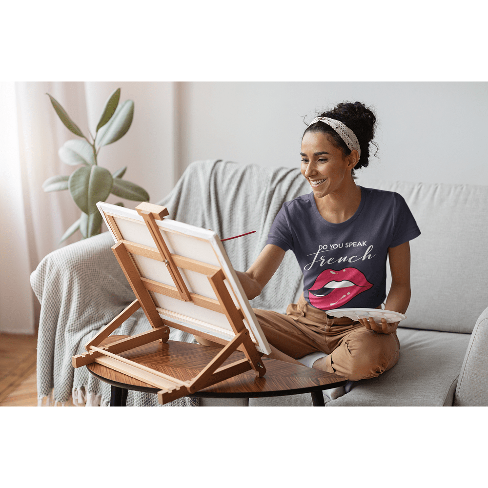 Do You Speak French Kiss Women's Organic Tee
