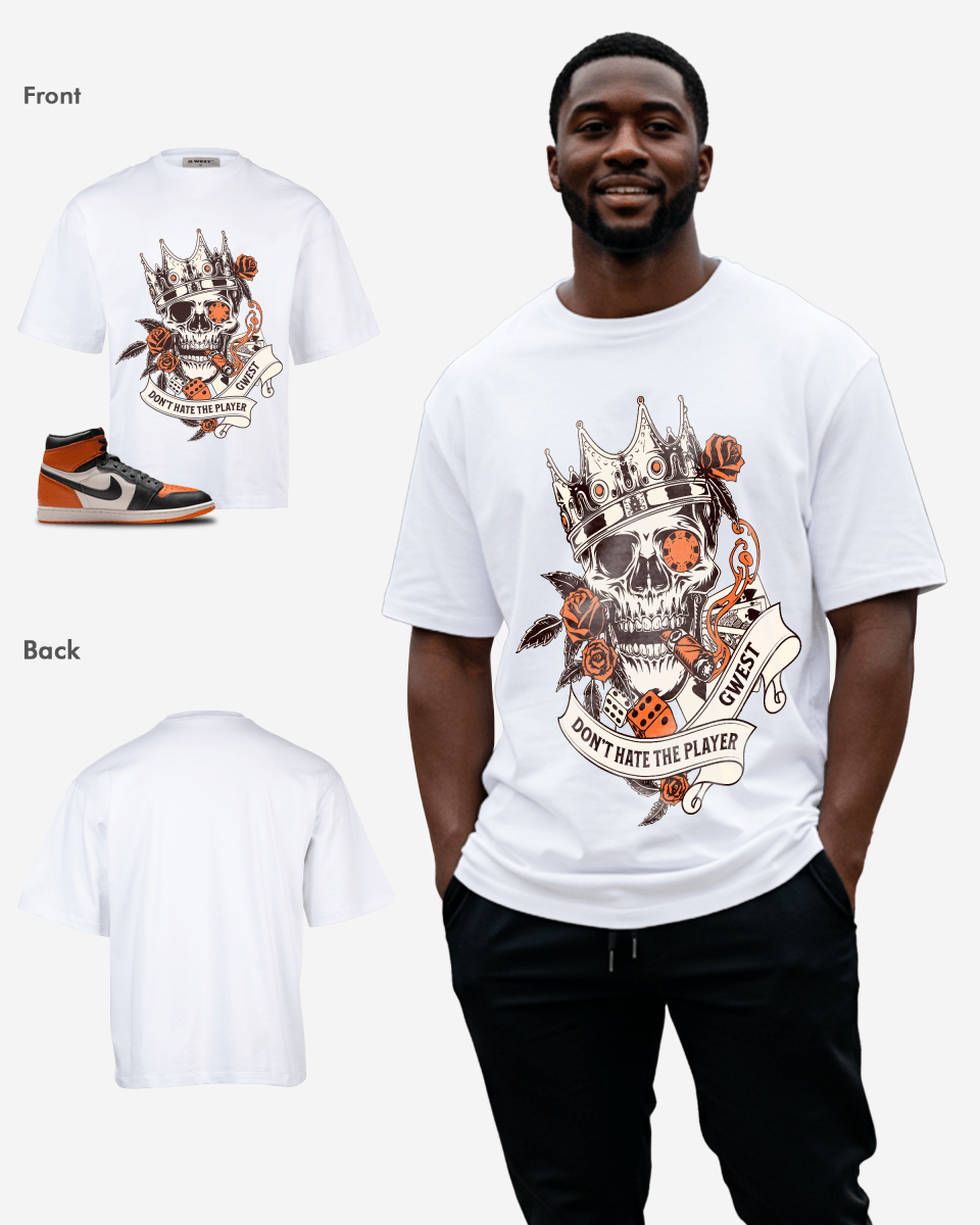 G West Don't Hate Player Oversized Men's T-Shirt
