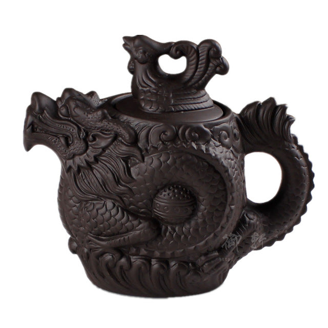 Dragon Phoenix Yixing Teapot
