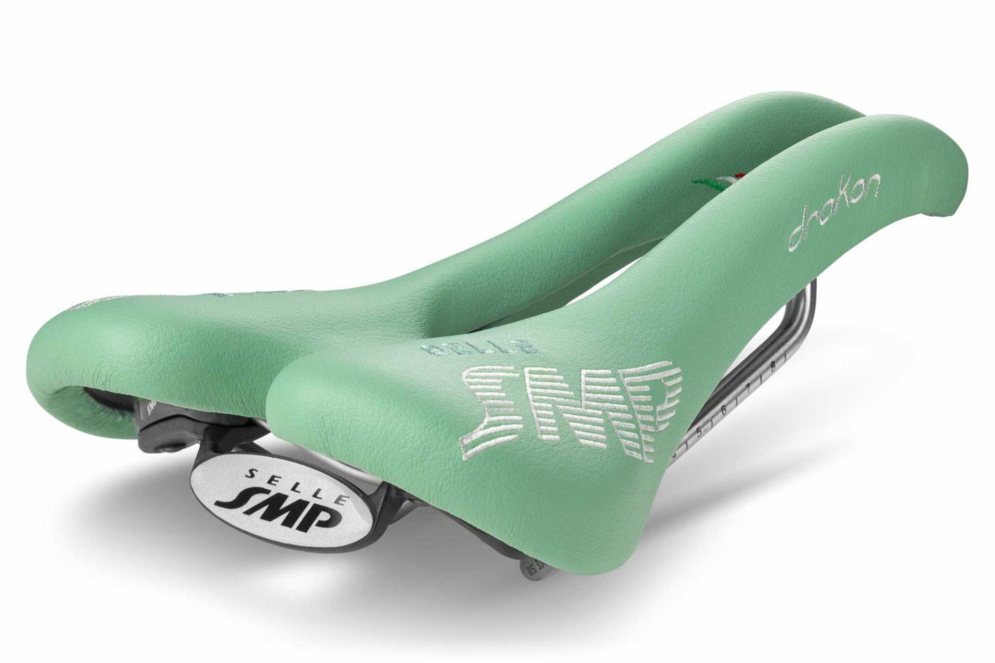 Selle SMP Drakon Saddle with Steel Rails (Celeste)