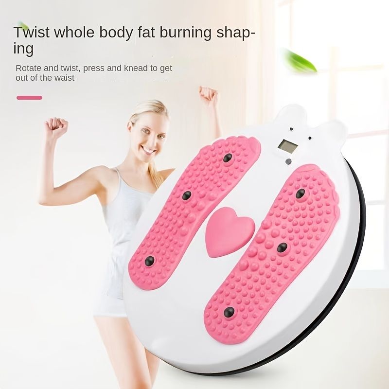 Smart Timer Twist Board for Unisex Workout - Fitness Tool for Adults and Kids
