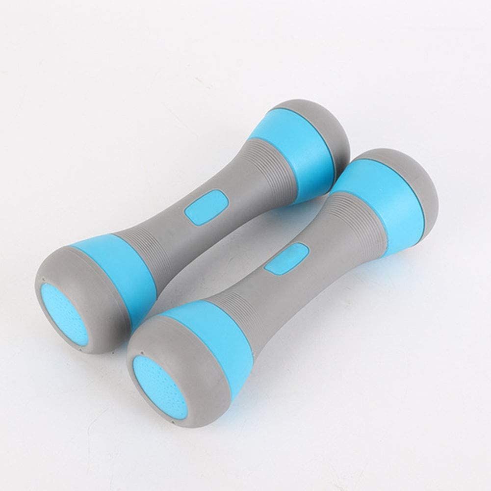 Ladies Adjustable Dumbbells Fitness Equipment Barbell Tablets Cast Iron Coated Plastic Yoga Dumbbell Plastic Dumbbells 2 Kilos to 4kilos Weight