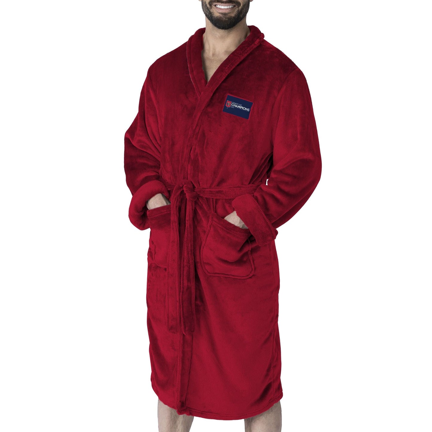 Florida Panthers NHL Red Champs Silk Touch Robe L/XL