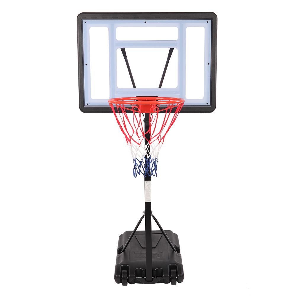 Adjustable Height Portable PVC Swimming Pool Basketball Stand for 7# Balls