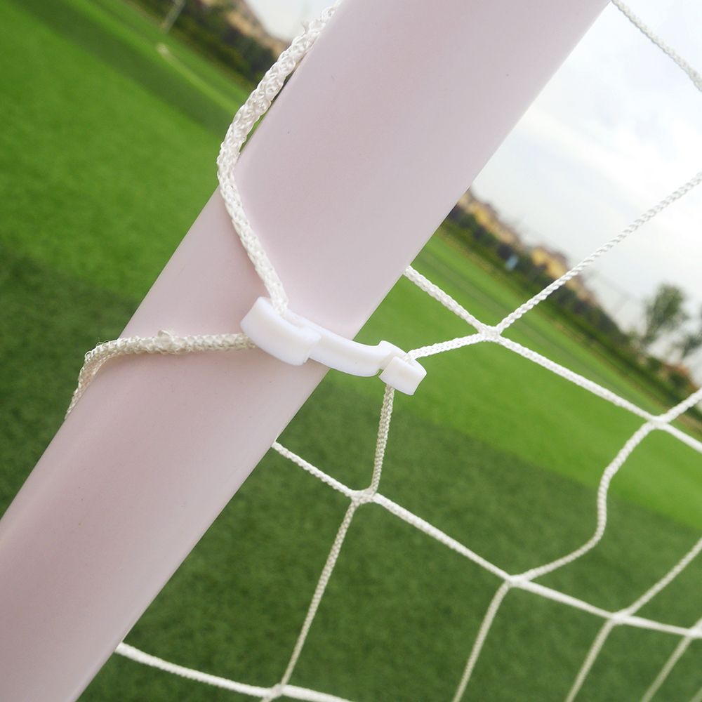 8' x 5' Soccer Goal Football W/Net Straps Anchor Ball Training Sets With Frame