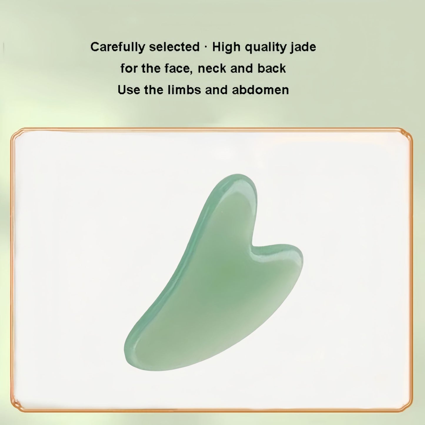 Facial Sculpting Gua Sha Massage Stones - 2PCS Anti-Wrinkle Tools for Neck & Body Care