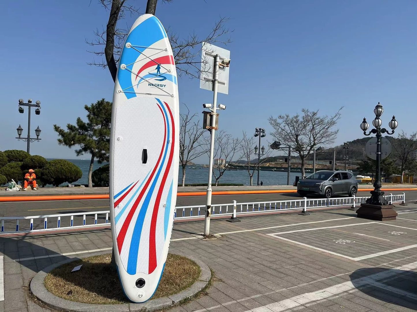 inflatable paddle board 11' Sup including sup paddle, paddleboard backpack, pump, leash
