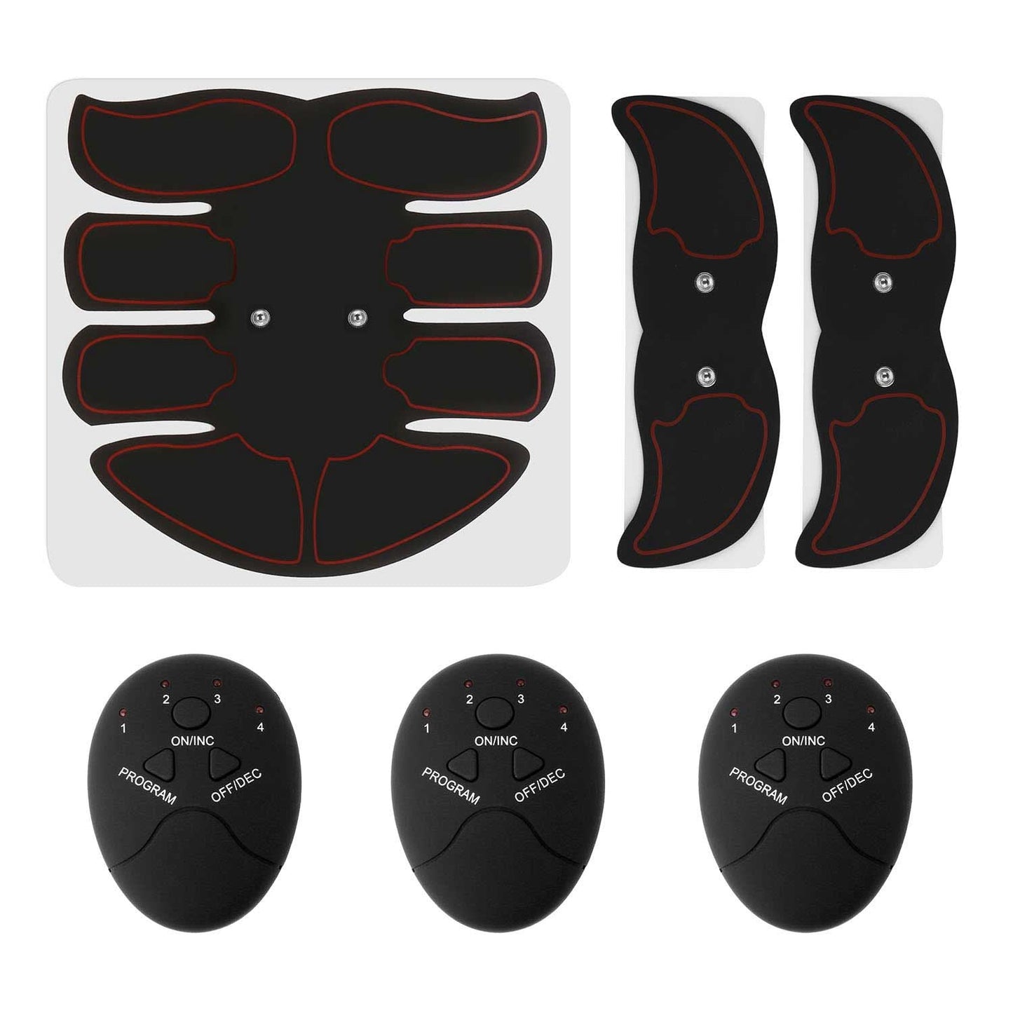 Advanced EMS Abdominal Toning Belt for Fitness - 6 Modes for Effective Muscle Stimulation