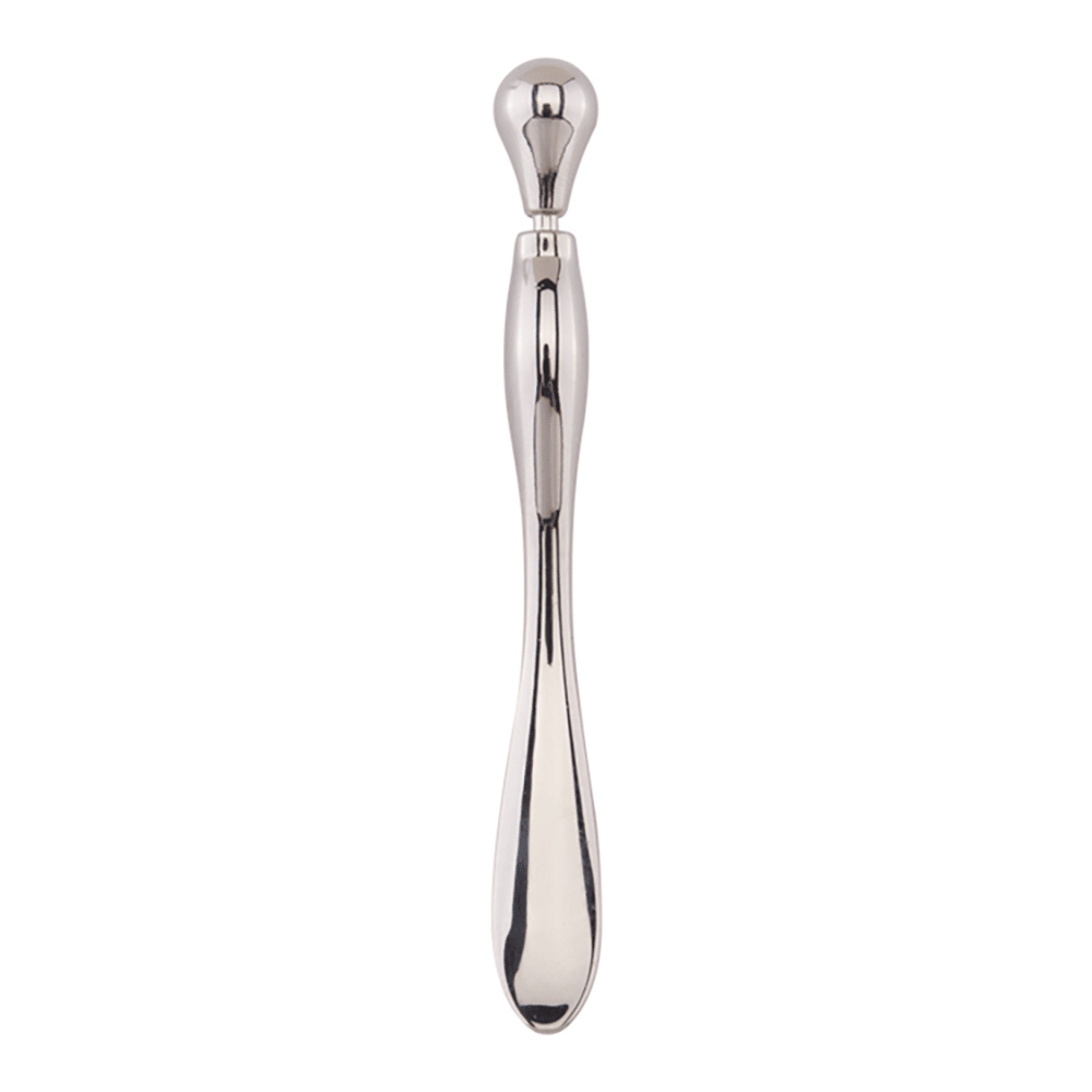 Facial Eye Cream Massager Stick with Metal Wand Applicator for Smooth Skin