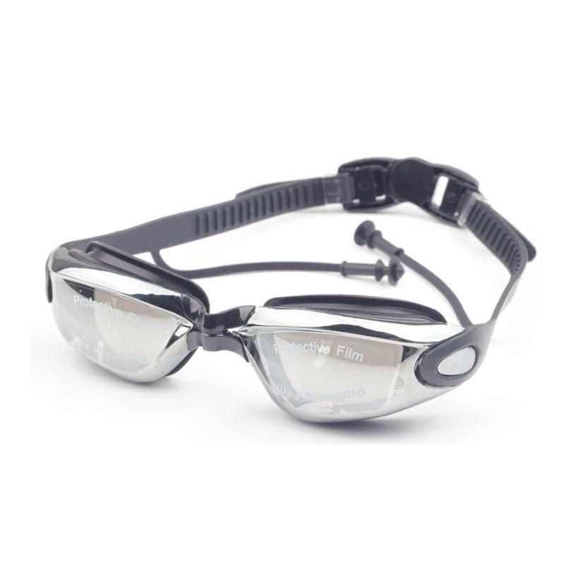 Go Goggles Premium Swimming Glasses with Comfortable Ear Plugs