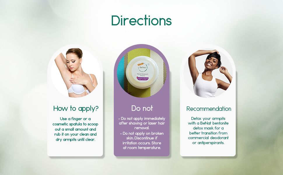 Natural Vegan Deodorant Cream - All-Day Freshness & Odor Protection
