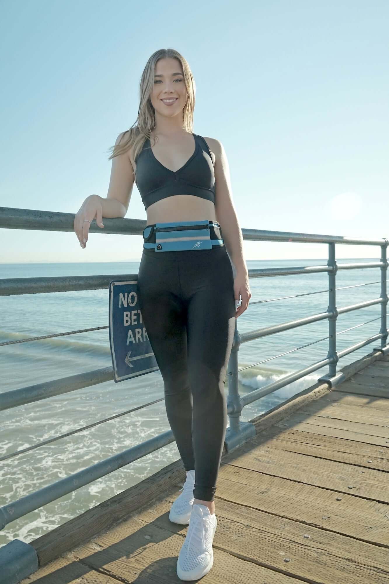 Velocity Water-Resistant Sports Running Belt and Fanny Pack, flip belt for Outdoor Sports