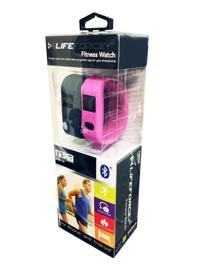 Fitness tracker, smartwatch for iPhone and Android