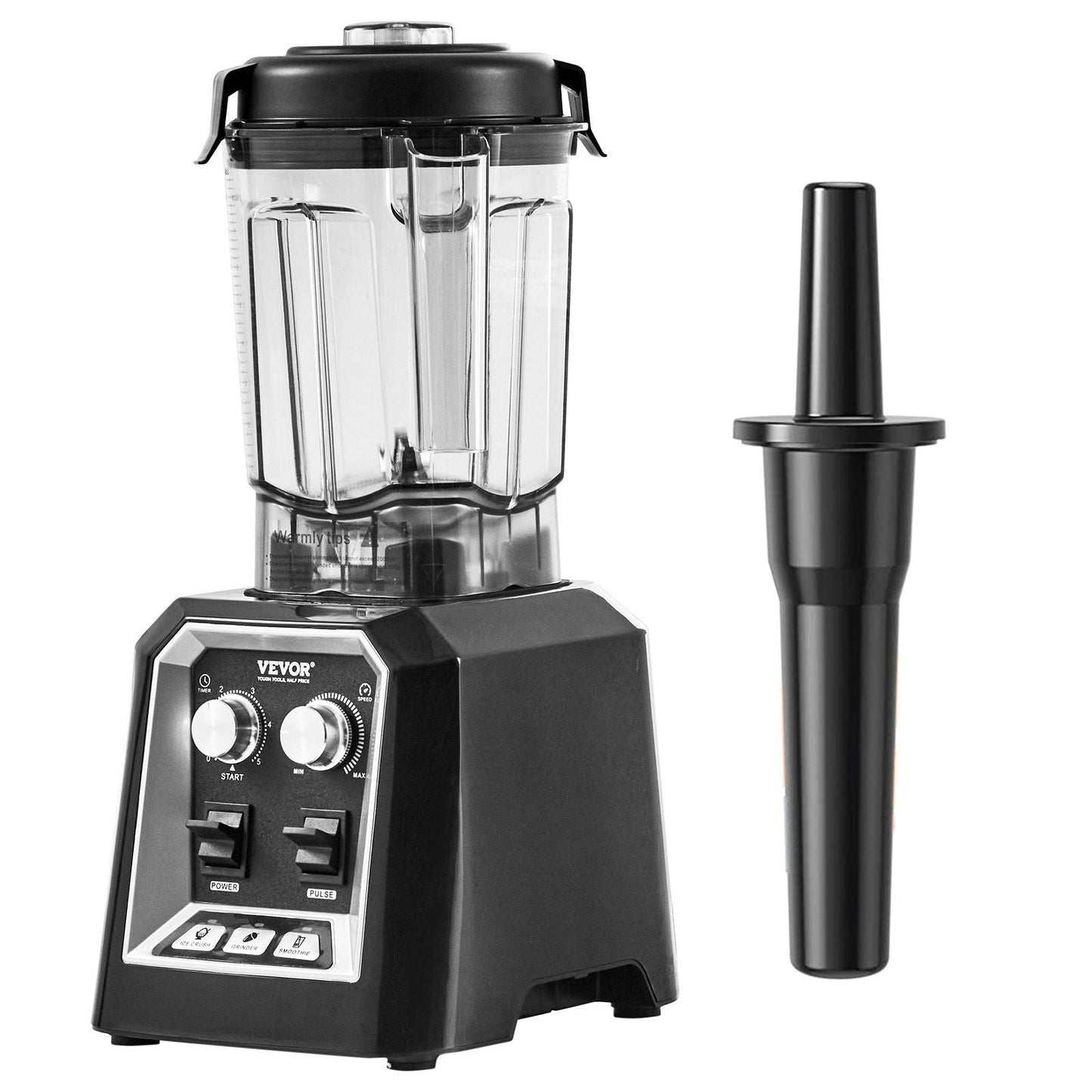 High-Performance Countertop Blender with 68 oz Jar - Ideal for Shakes, Smoothies, and Ice Crushing