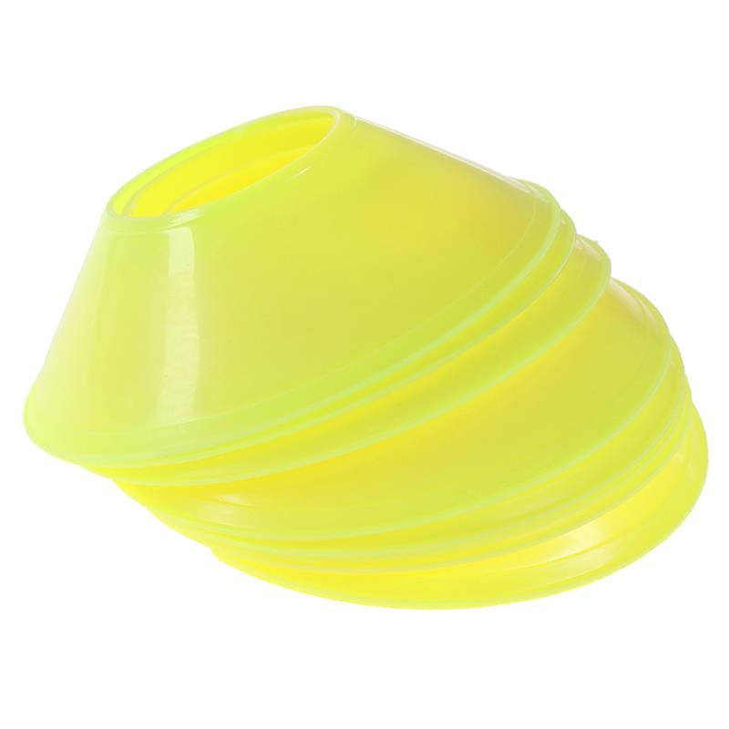 10pcs Football Soccer cones Training Sport Disc Cones Set, Sports Equipment for Fitness Training agility