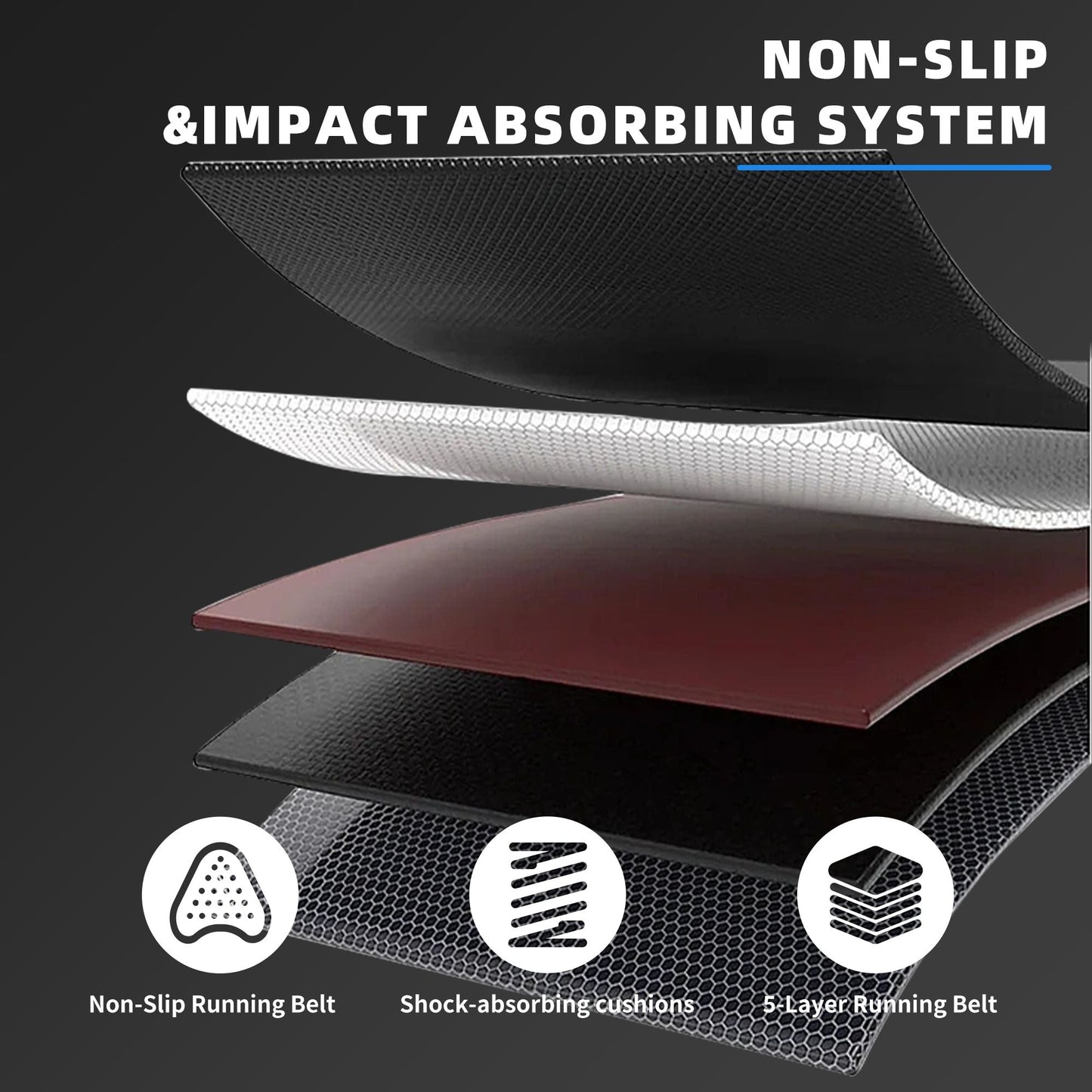 Compact High-Efficiency Brushless Motor Treadmill with LED Display for Home Fitness