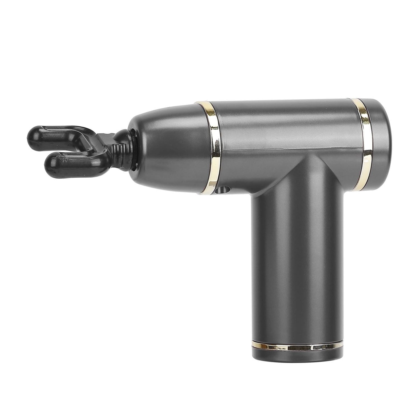 Percussion Massage Gun USB Type C Rechargeable Deep Tissue Vibration Massager Handheld Leg Body Cordless Massager with 4 Interchangeable Heads 8 Intensity Indicators