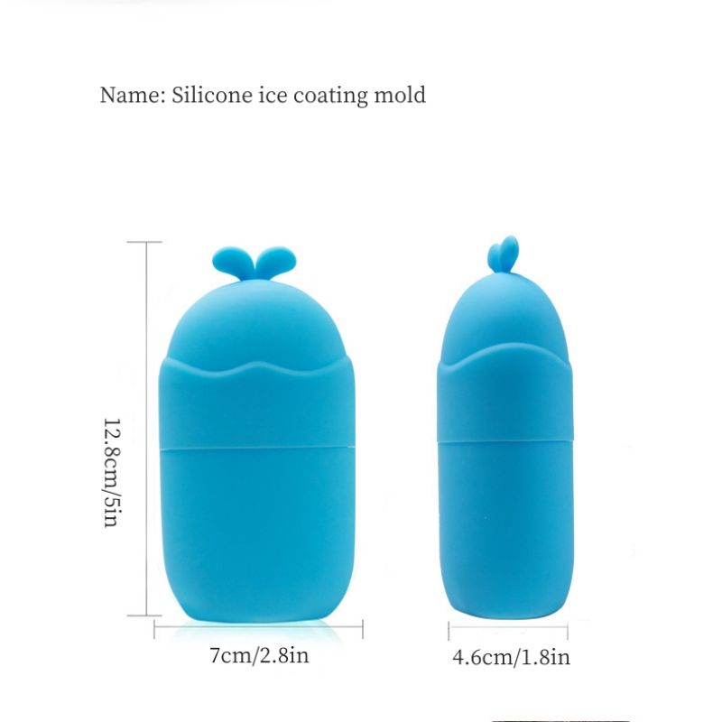 Popsicle Mold, Silicone Face Dressing Ice Lattice Mold, Face Dressing Ice Making Mold, Facial Care Massage And Edema Removing Ice Roller