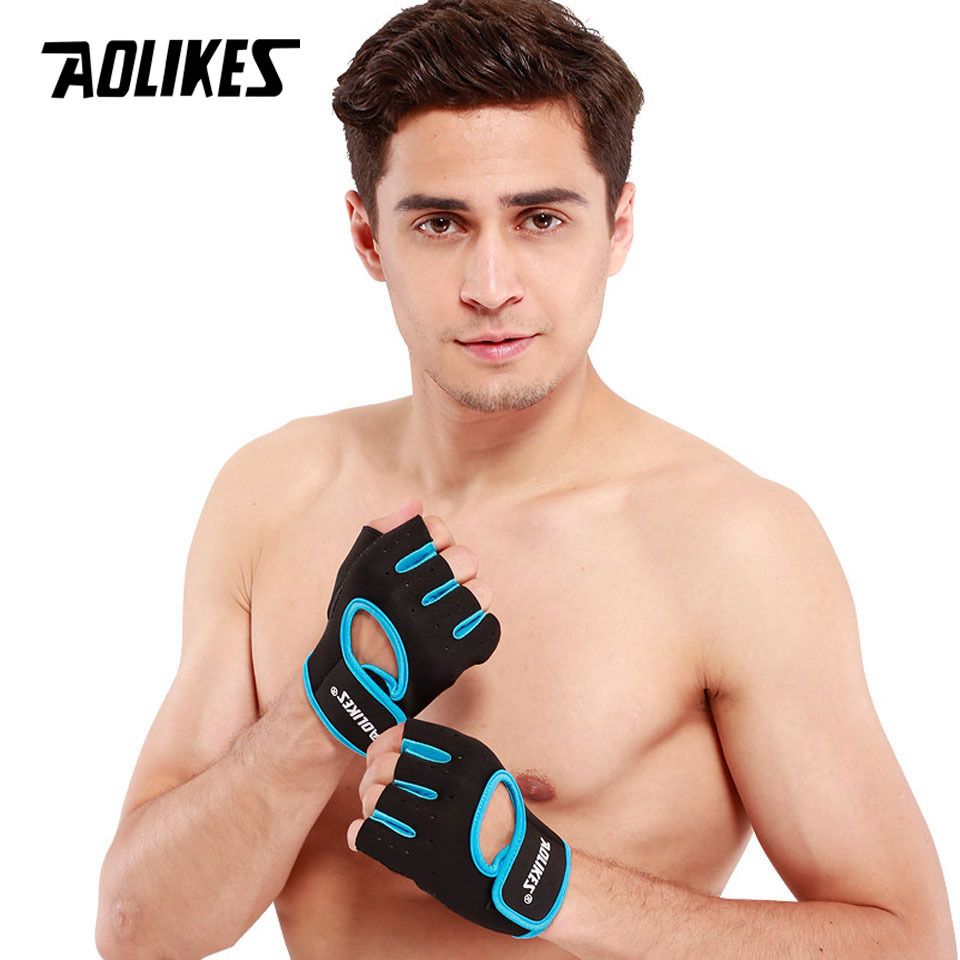 1pair Unisex multi-functional weightlifting Gloves suitable for Cycling Exercise Training Pull Ups Fitness Climbing, Rowing and more