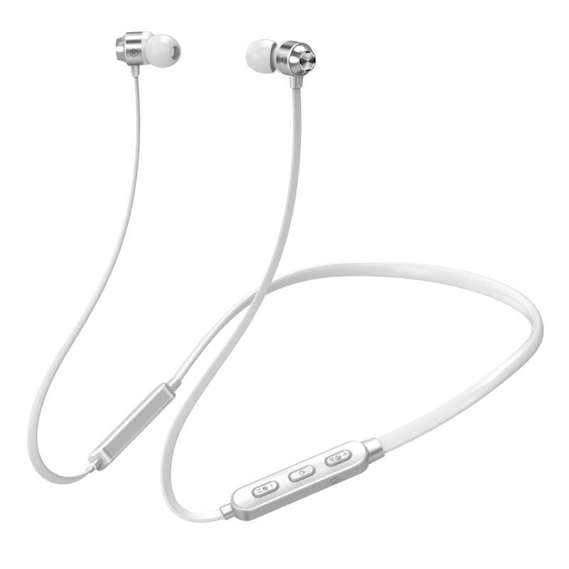 Neck-mounted Wireless earbuds Sports Headphones Neck Bluetooth 5.3 In-Ear Metal Earphones