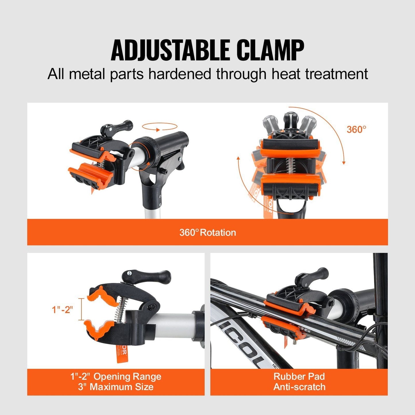 Bike Repair Stand, 66 lbs. Heavy-duty Aluminum