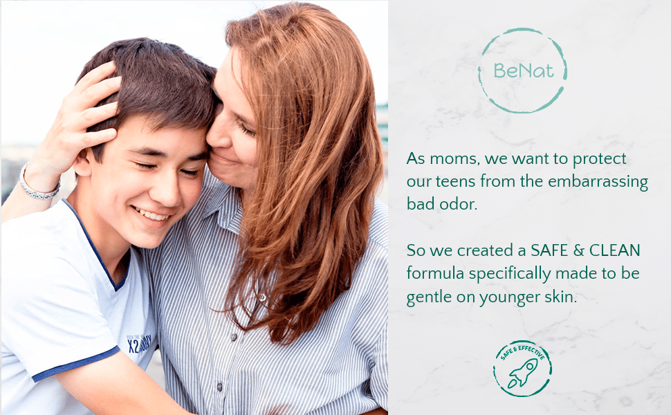 Gentle All-Natural Deodorant for Kids & Teens, Paraben-Free, Fun Fragrance Collection