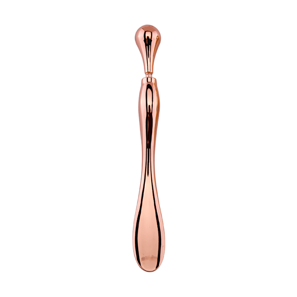 Facial Eye Cream Massager Stick with Metal Wand Applicator for Smooth Skin