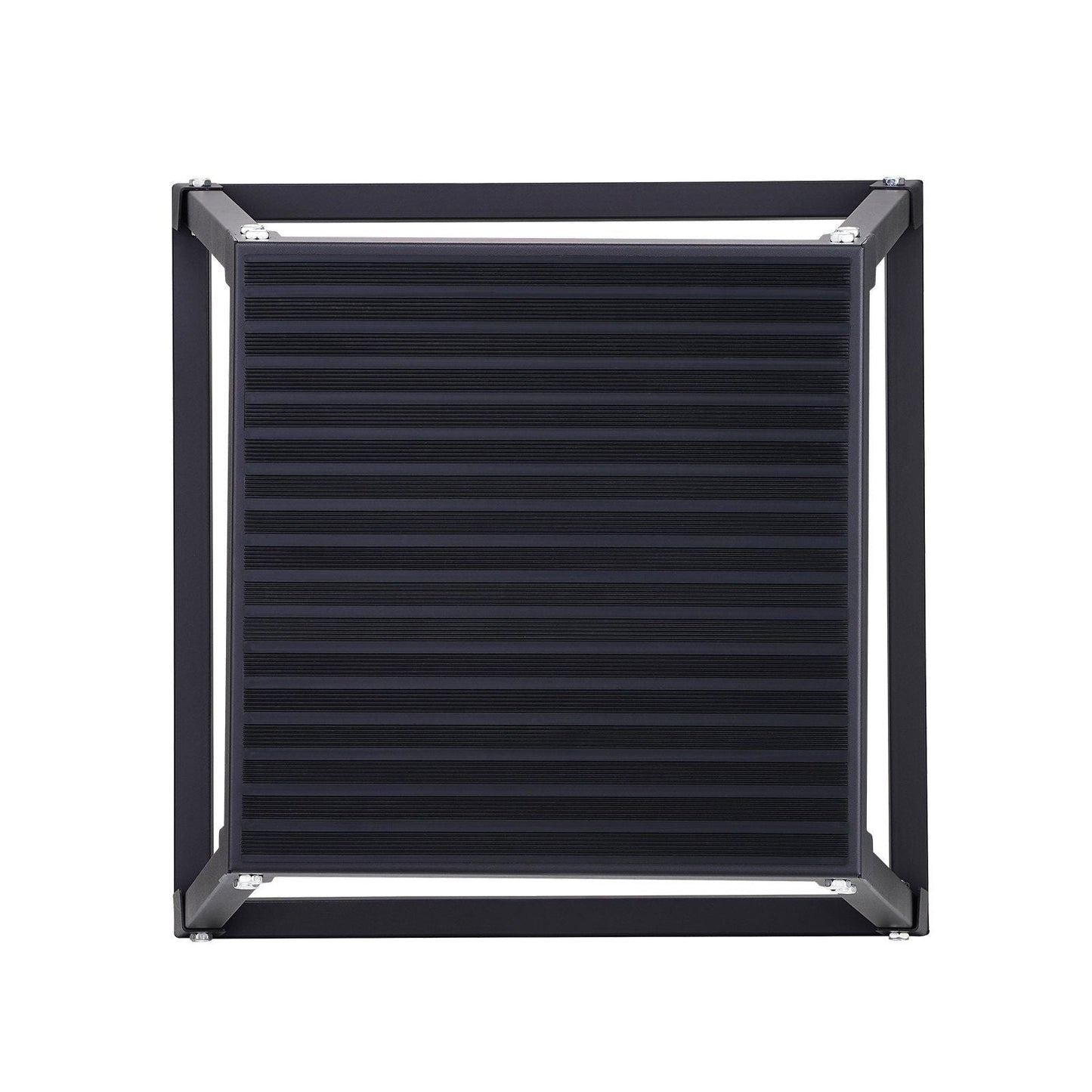 Steel 12 Inch Plyometric Jump Box for Agility Training - Anti-Slip Fitness Platform for Home Gym