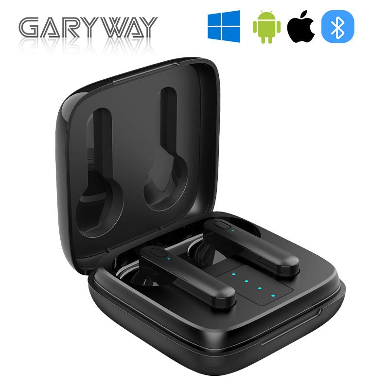 Bluetooth Earphones Y18 Wireless Earbuds Auto Pairing Touch Control LED Light Gaming Voice Calling Headphones