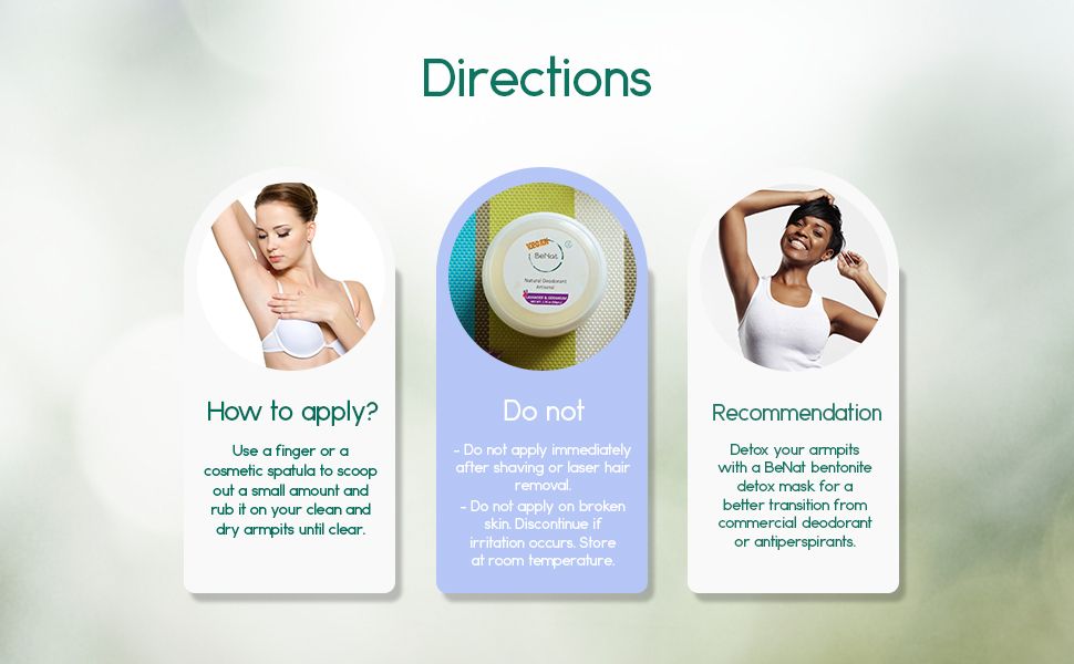 Natural Vegan Deodorant Cream - All-Day Freshness & Odor Protection
