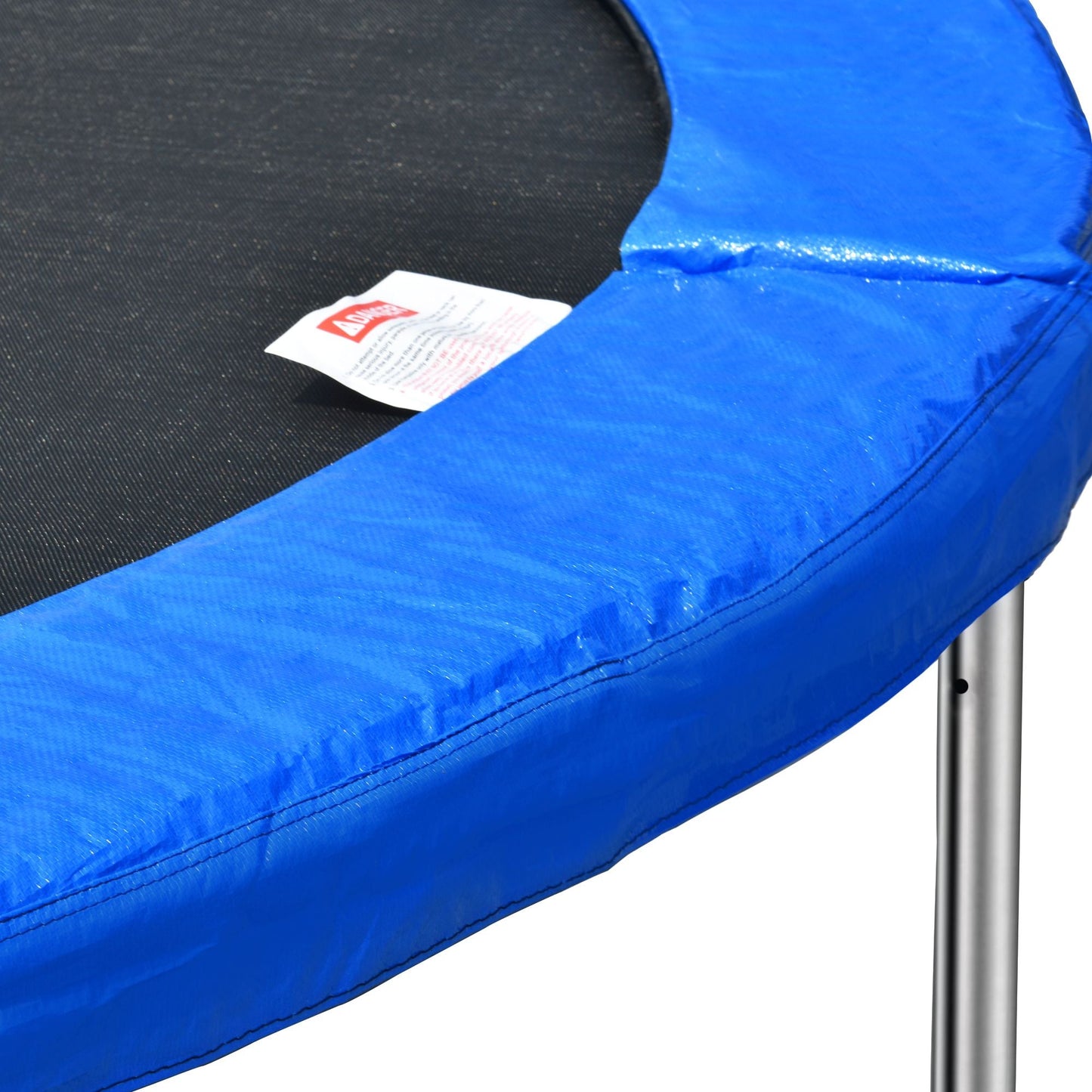 14FT Family Trampoline with Basketball Hoop and Safety Net for All Ages