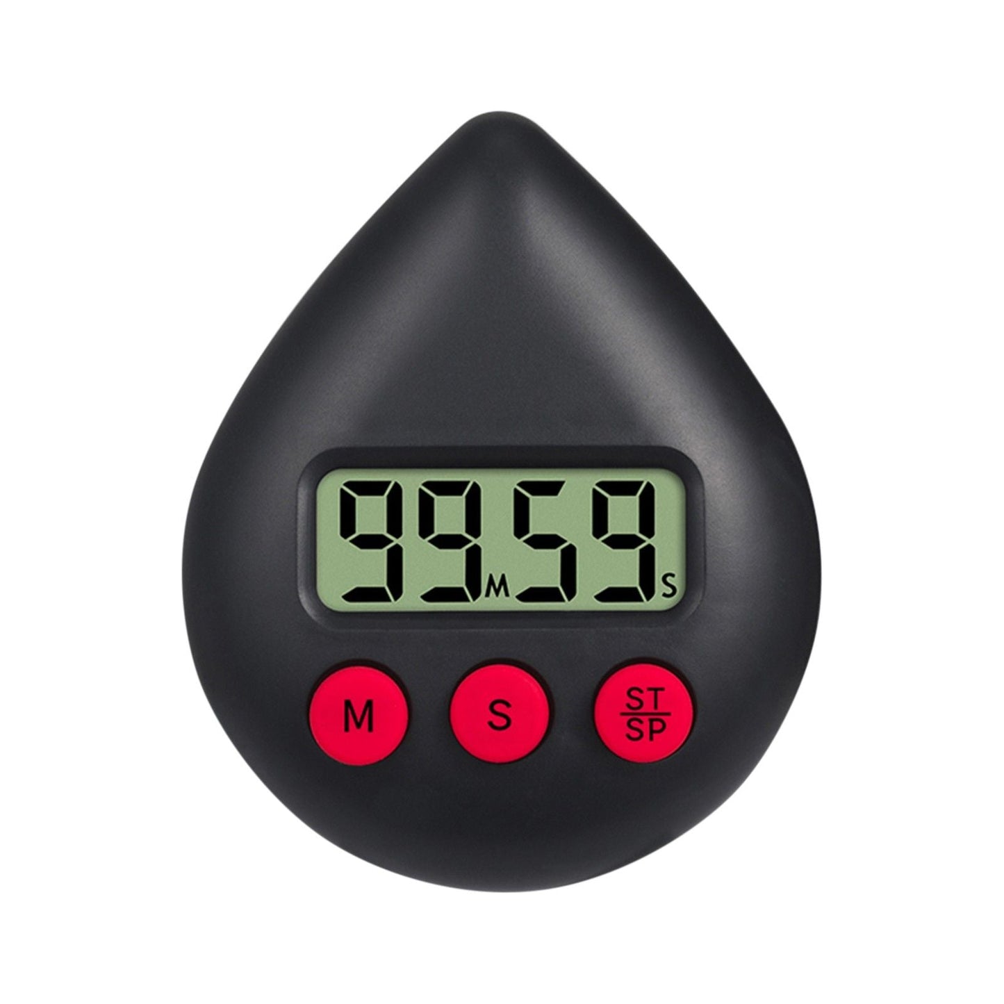 LED Counter Display Alarm Clock Manual Electronic Countdown Sports Sucker Digital Timer Kitchen Cooking Shower Study Stopwatch