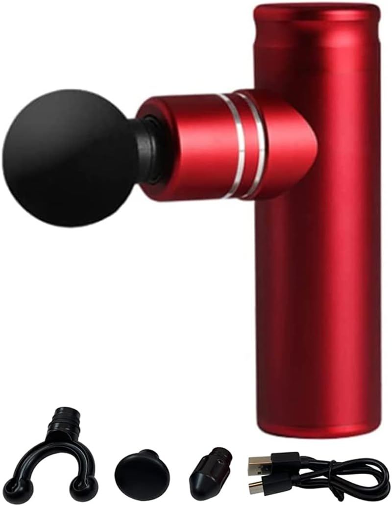 Professional Muscle Therapy Massage Gun - Deep Tissue Relief with 3 Speeds & 4 Attachments for Home & Gym