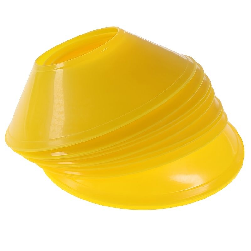 10pcs Football Soccer cones Training Sport Disc Cones Set, Sports Equipment for Fitness Training agility