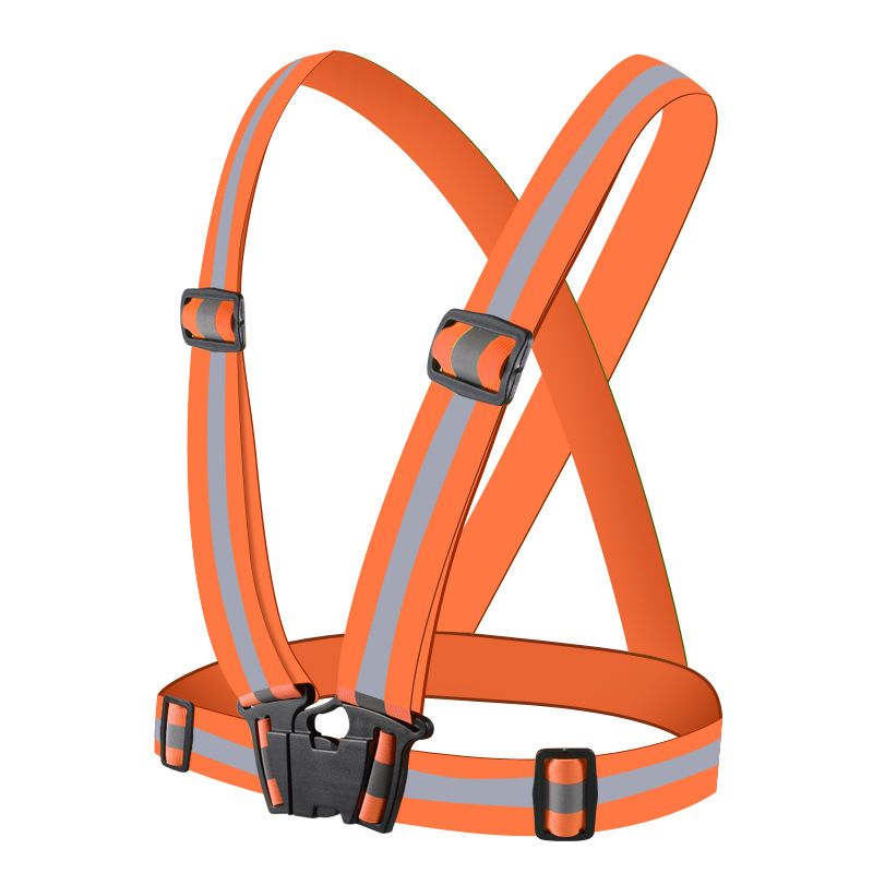 Highlight Reflective Straps; Clothing Adjustable Safety visibility Vest; hi vis vest Elastic Band for Adults and Children; Night Running Riding Gear