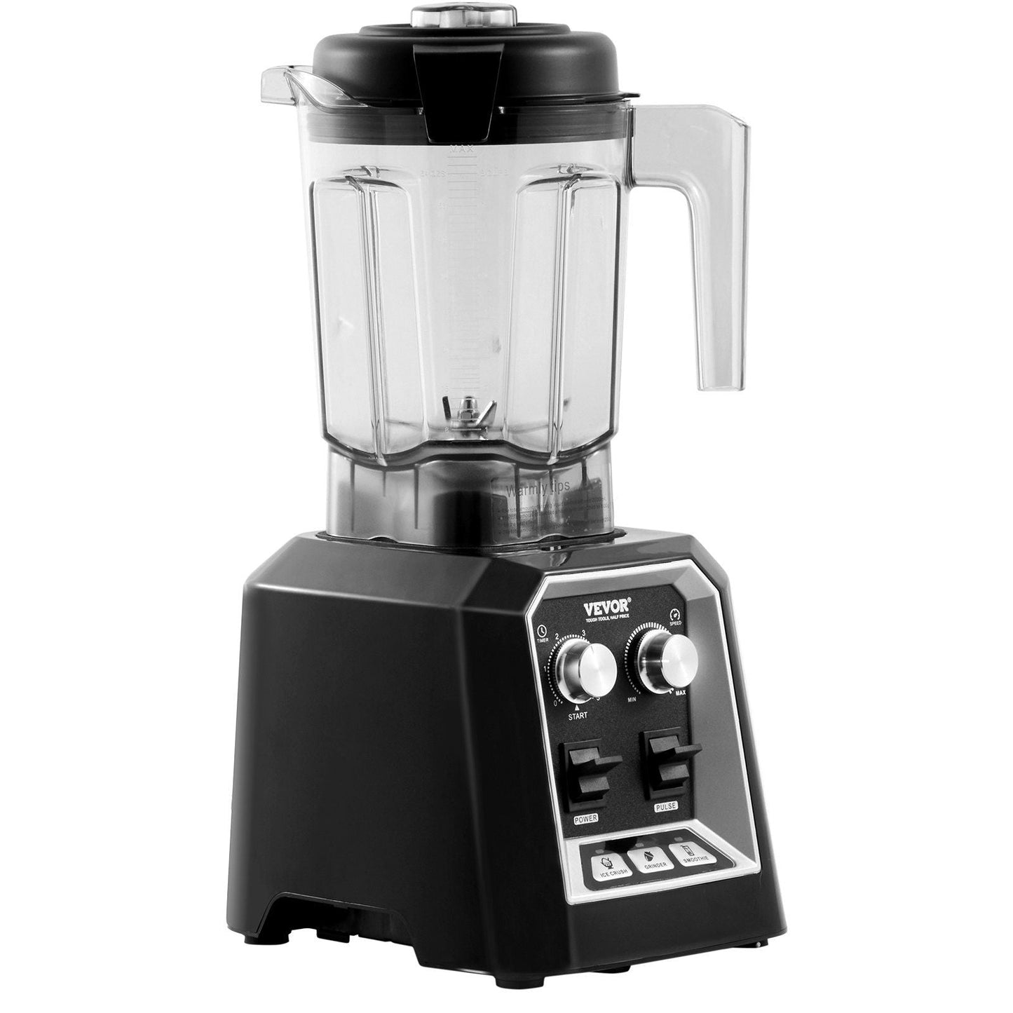 High-Performance Countertop Blender with 68 oz Jar - Ideal for Shakes, Smoothies, and Ice Crushing