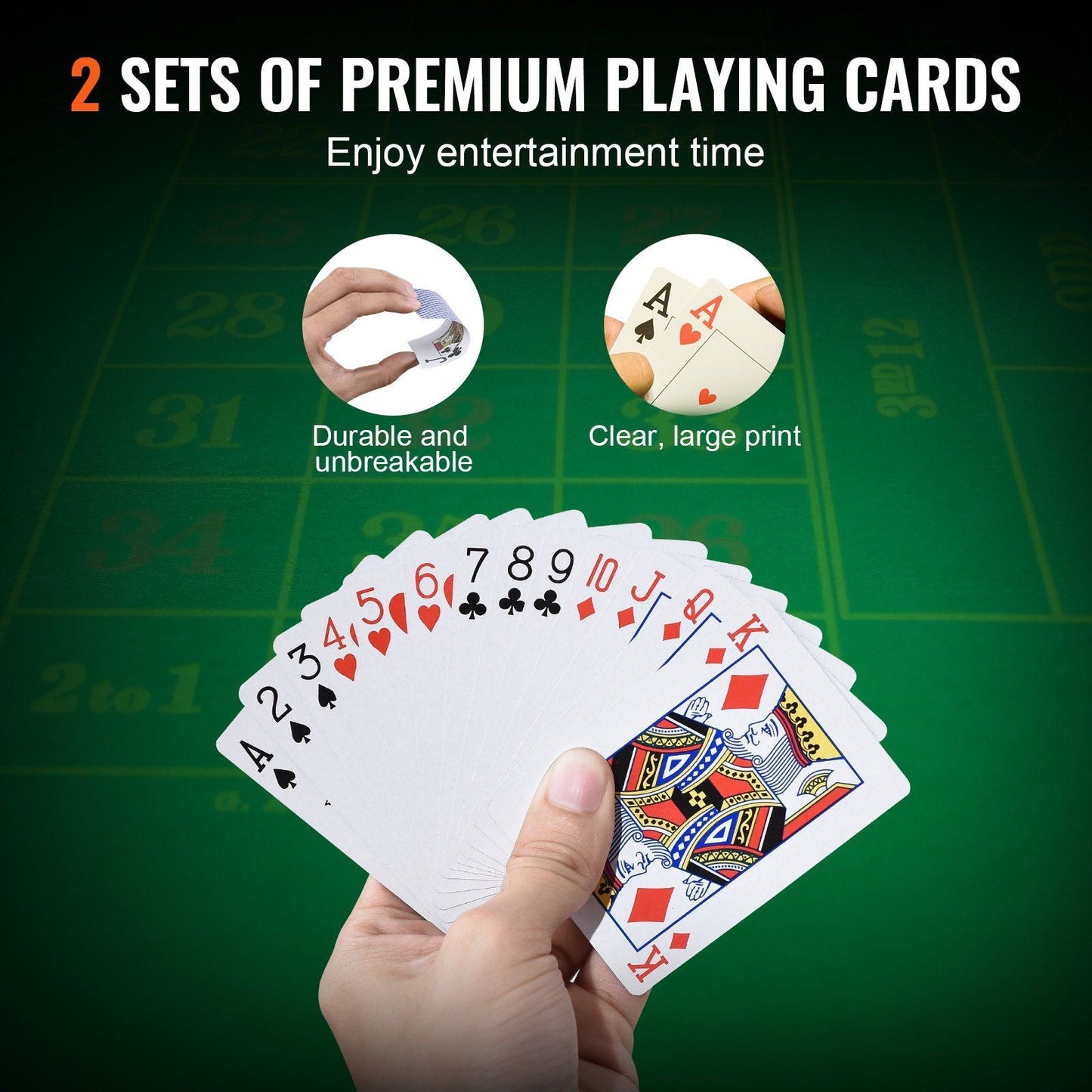 casino Chip Set, 500-Piece Poker chips Set,
