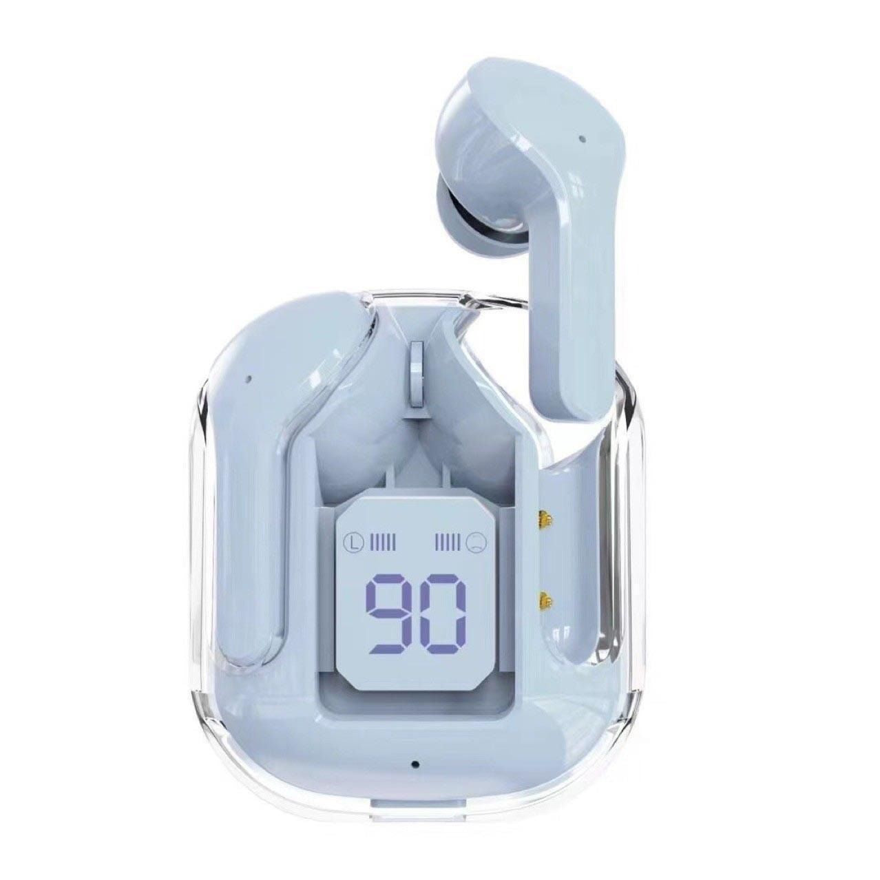 Transparent Wireless On-Ear In-Ear Bluetooth Noise Cancellation 5.3 Sports earbuds