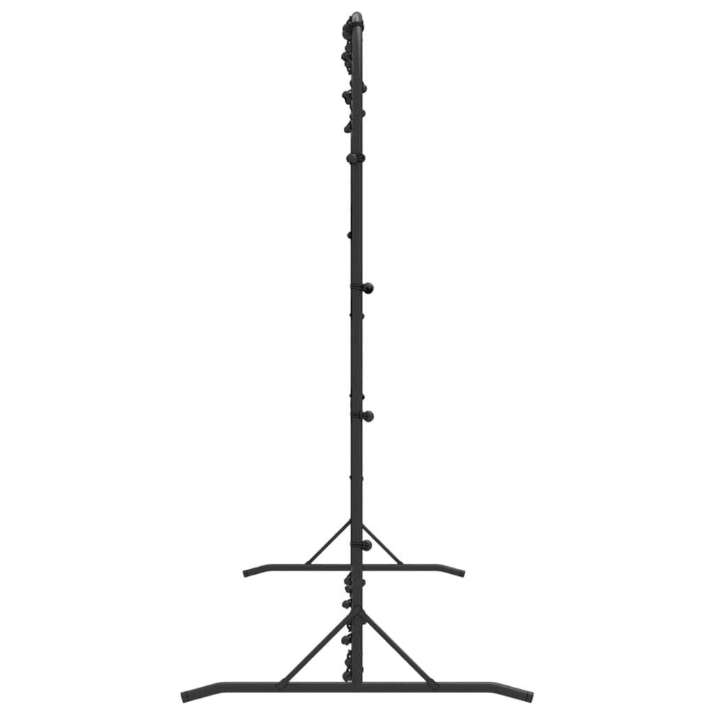 Football Rebounder Net Black 144.1"x35.4"x72" HDPE