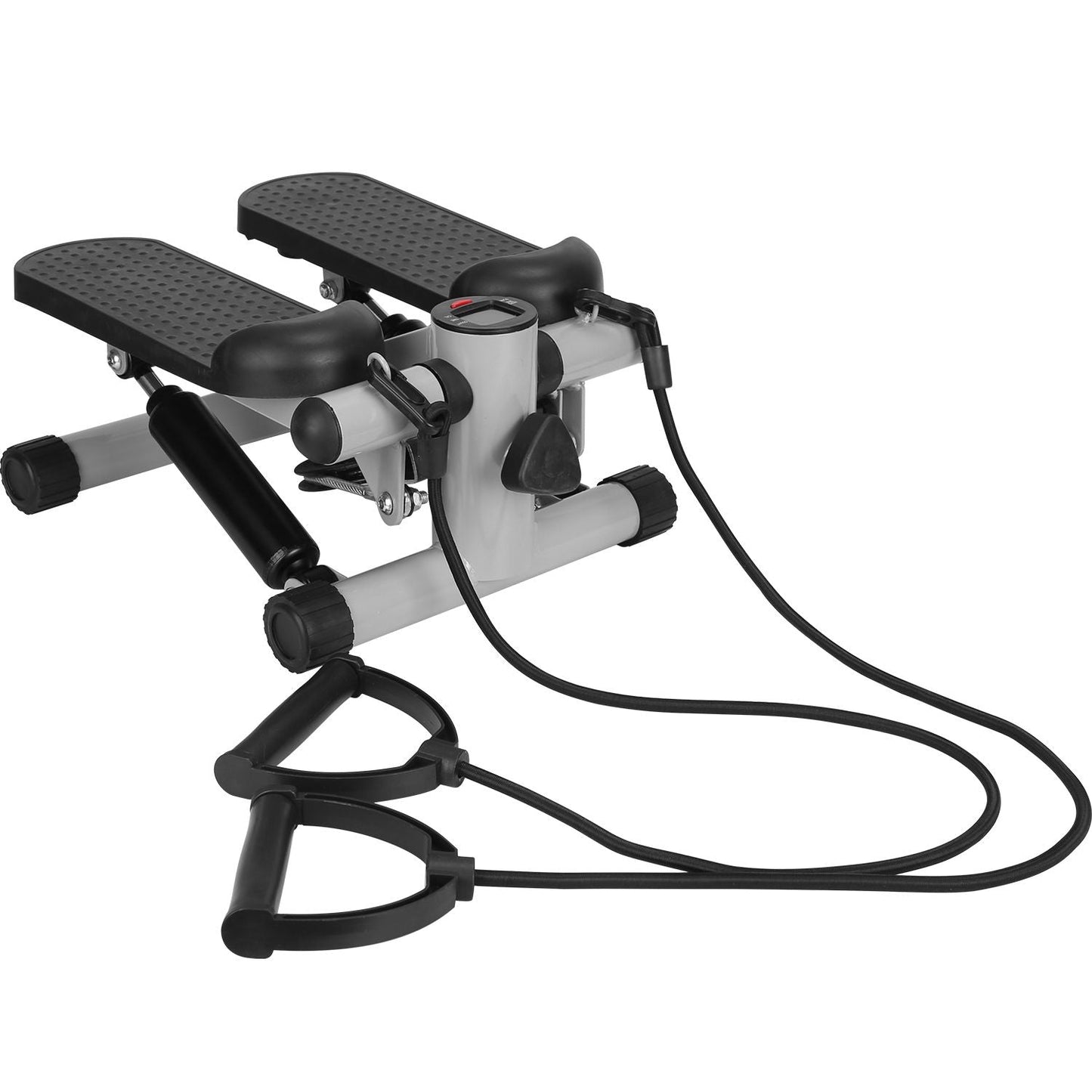 stepper machine, Stepper for Exercise Mini Fitness Stepper with 2 Resistance Bands LCD Monitor Max 330.7LBS Load Stair Stepper Quiet Stepper