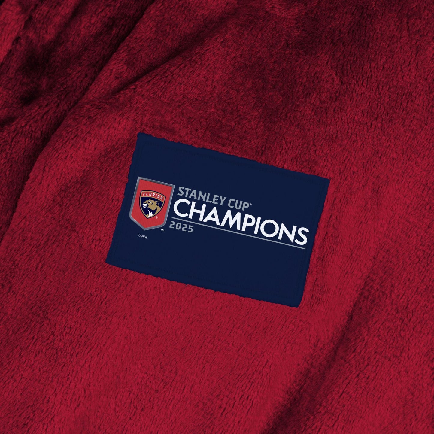 Florida Panthers NHL Red Champs Silk Touch Robe L/XL