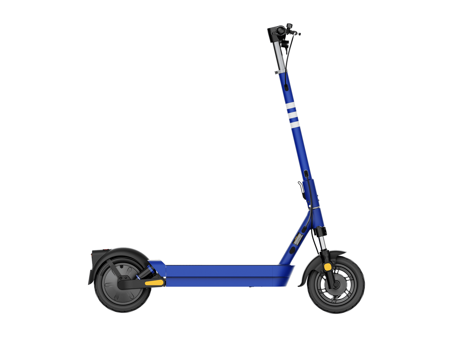 Dual-Suspension Electric Scooter w/ hoverboard43.5 Miles Max scooter Operating Range & 24 mph Max Speed - Blue