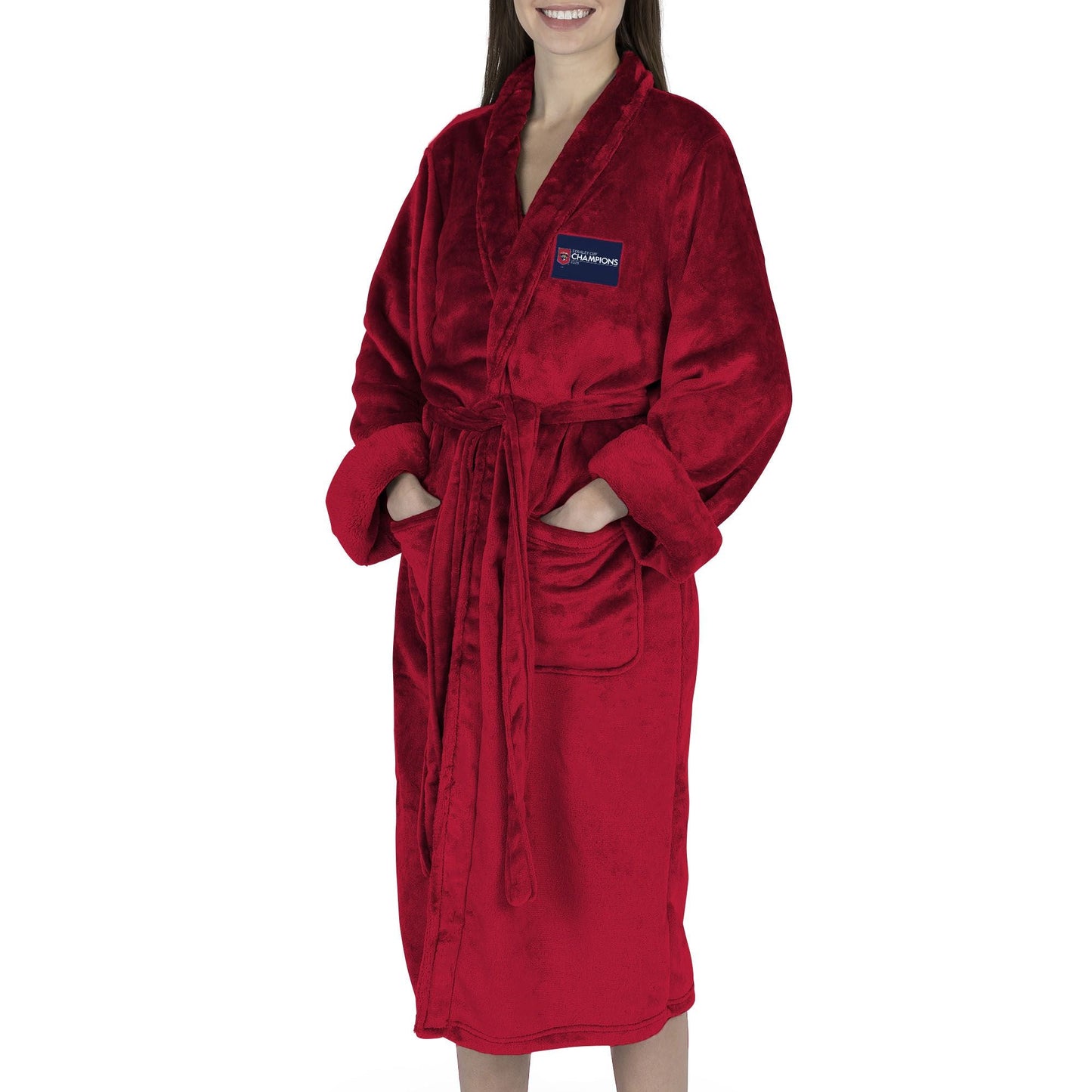 Florida Panthers NHL Red Champs Silk Touch Robe S/M
