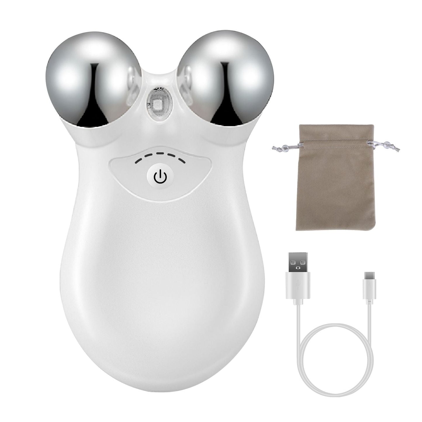 5-Gear Facial Massager: Rechargeable Microcurrent Roller for Lifting & Wrinkle Reduction