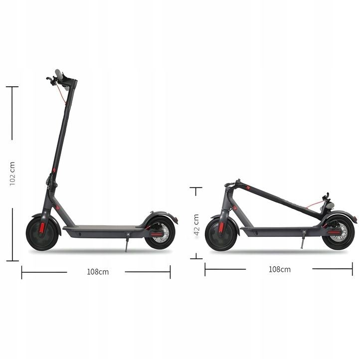 Adult Electric Scooter Folding hoverboard Tires 8.5-inch Speed 35KM/H 350W 36V10.4AH J-03 motorized scooter