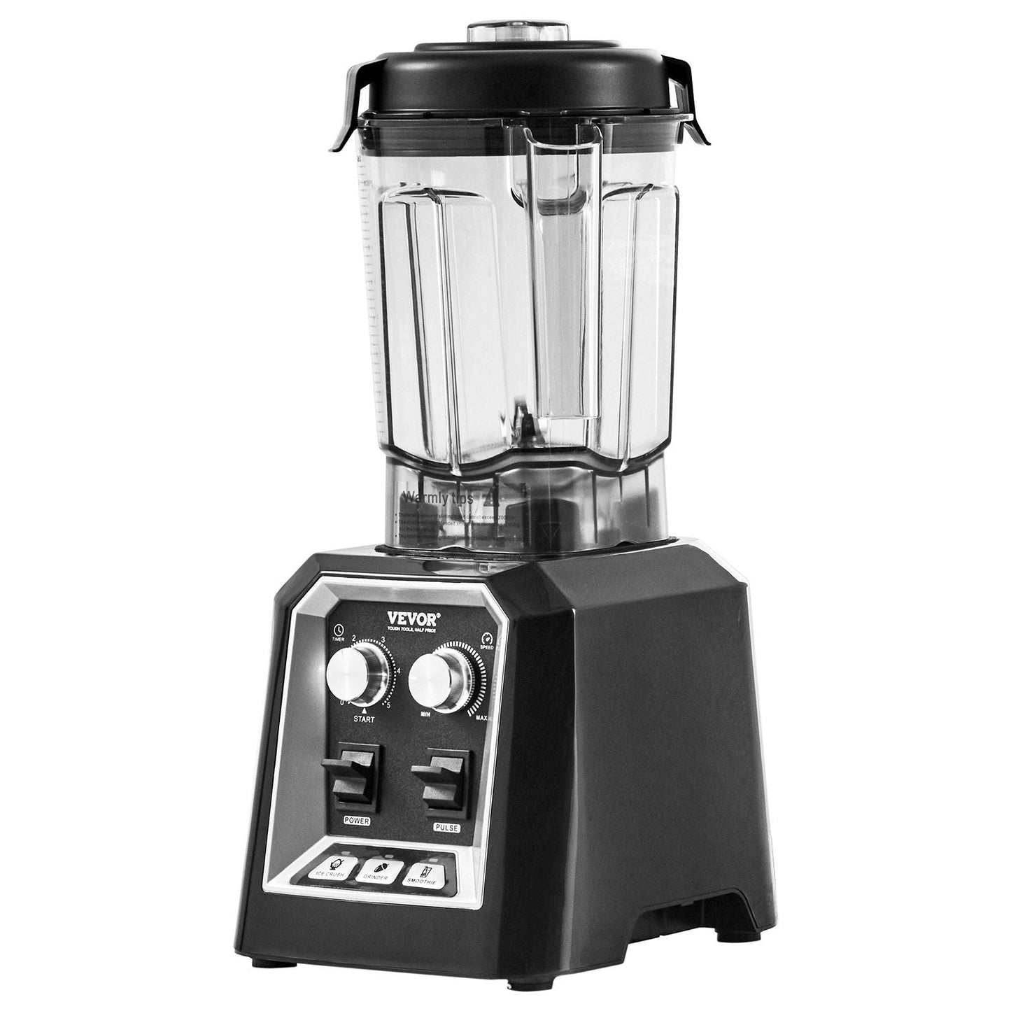 High-Performance Countertop Blender with 68 oz Jar - Ideal for Shakes, Smoothies, and Ice Crushing