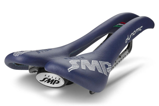 Selle SMP Dynamic Saddle with Carbon Rails (Blue)