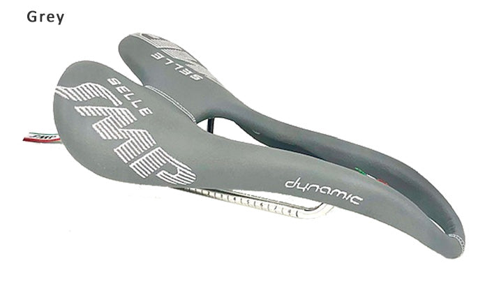 Selle SMP Dynamic Saddle with Steel Rails (Grey)
