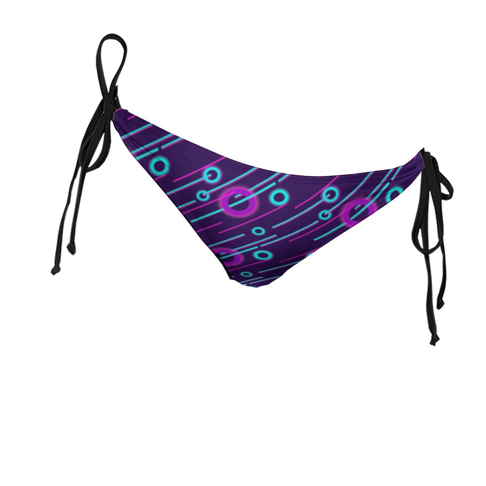 Neon Circles Bikini Briefs